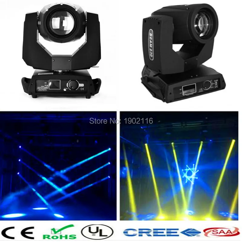 2pcs Touch Screen 7R led Beam 230W Moving Head stage light 230W beam light disco dj wedding lights 230W 7R led lamp beam laser