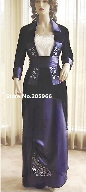 Edwardian Style Movie gown costume 