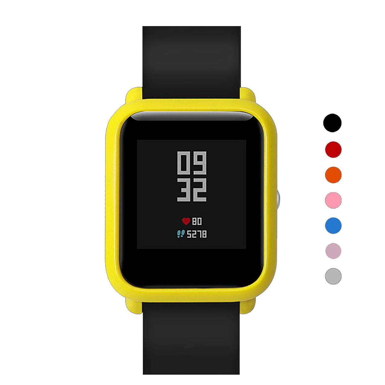 

Smart Watch Protecter Case Slim Colorful Frame PC Case Cover Protect Shell For Huami Amazfit Bip Youth Watch Aug18