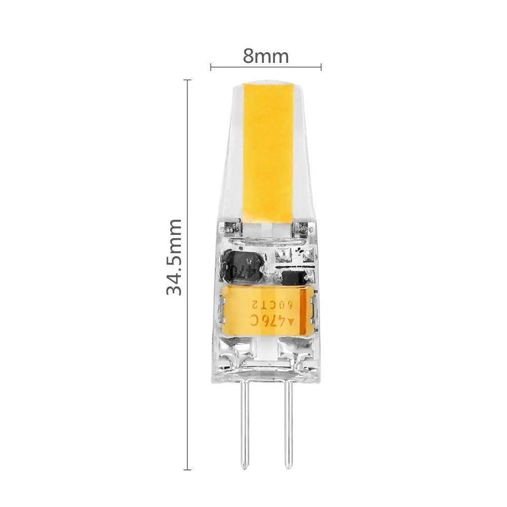 10 шт. светодио дный G4 лампы 12 В 20 Вт замена галогенных DC12V Bi Pin 2700 К/4500 К теплый белый/белый T3 G4 базы светодио дный лампочки