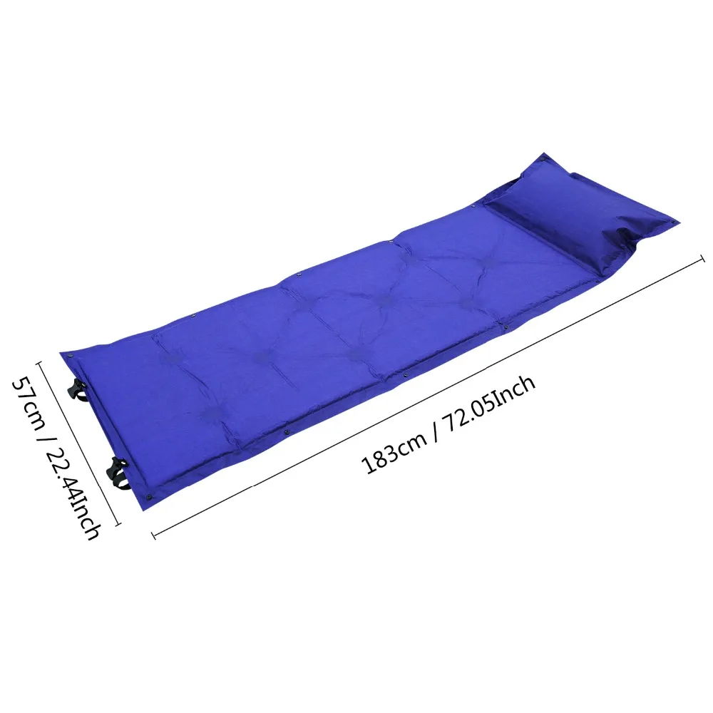 SKL Self-Inflating Camping Pad with Free Pump Pillow Lightweight and Comfortable Foam Sleeping Pad Mattress For Hiking Traveling SKL Self-Inflating Camping Pad with Free Pump Pillow Lightweight and Comfortable Foam Sleeping Pad Mattress For Hiking Traveling