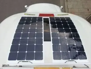 

Sunpower flexible solar panel for the unique needs, Max power 100w semi flexible solar panel