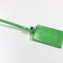 100 шт./лот 13,56 МГц NFC NTAG213 молния галстук RFID водонепроницаемый пластиковый кабель этикетка для отслеживания упаковки