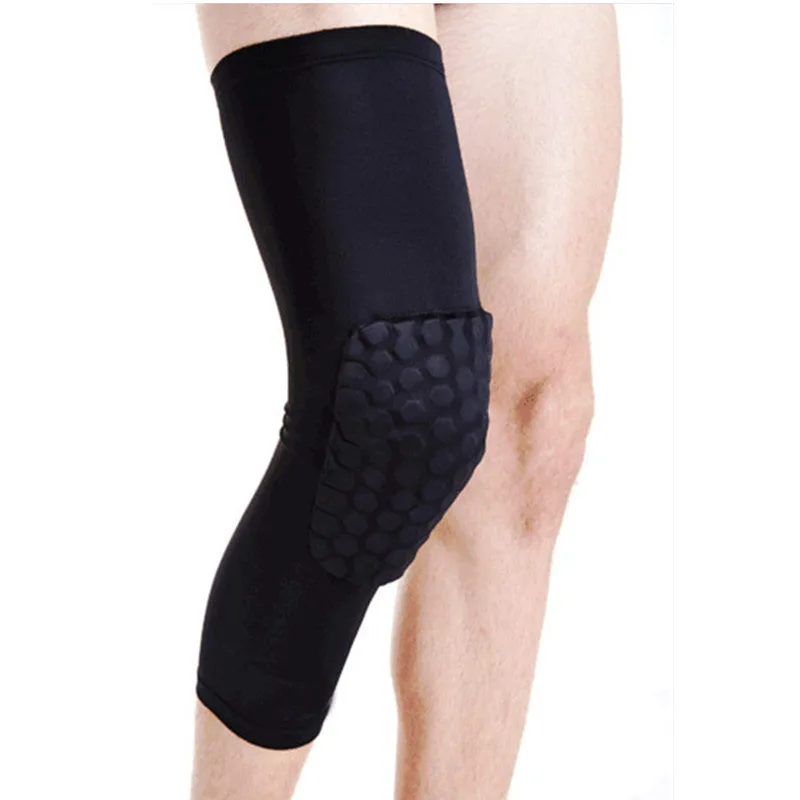 1 Pair Breathable Basketball Knee Pad Supports Sports Safety Kneepad