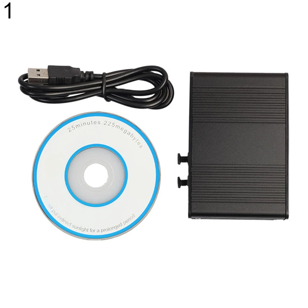 Профессиональная внешняя звуковая карта USB 2,0 6 Каналов 5,1 внешняя оптическая звуковая карта с usb-кабелем для ноутбука компьютера - Цвет: Черный