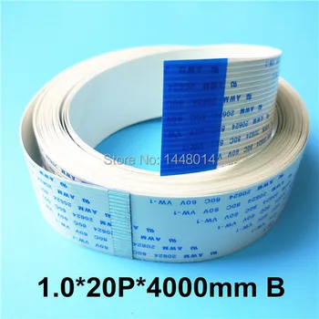 

3pcs/lot 4M 20pins DX5 mainboard to carriage board data cable for Infinity Allwin Galaxy Yinhe Hoson FFC long data cable