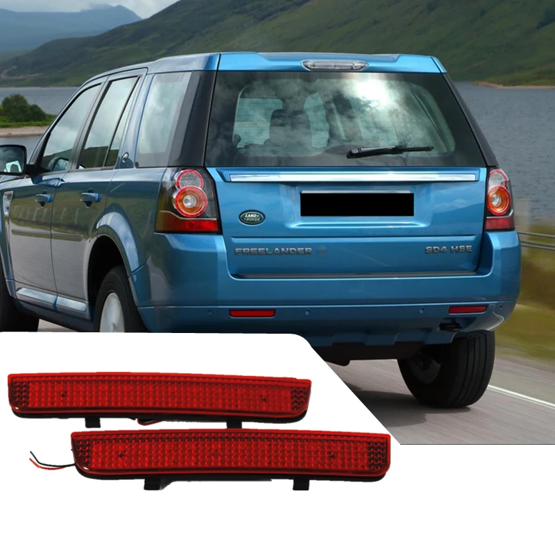 for Land Rover Freelander LED Fog Tail Lamp Car styling Parking Warning