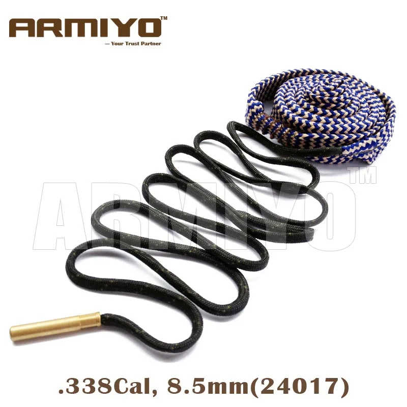 Armiyo .338 .340 Cal 8 5 мм пистолет баррель чистящий ремень для винтовки отверстие