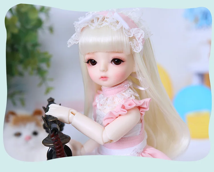 Figuras de Resina Bambicrony Baunilha Fullset Bonecas Yosd Littlefee Luts 1 - 6 Bola Joint Brinquedos Peruca Sapatos Roupas Olhos Livres Bjd sd 11 Cheap Bonecas
