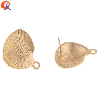 

Cordial Design 100Pcs 19*22MM Jewelry Accessories/Earrings Stud/Shell Shape/DIY Parts/Earring Making/Hand Made/Earring Findings