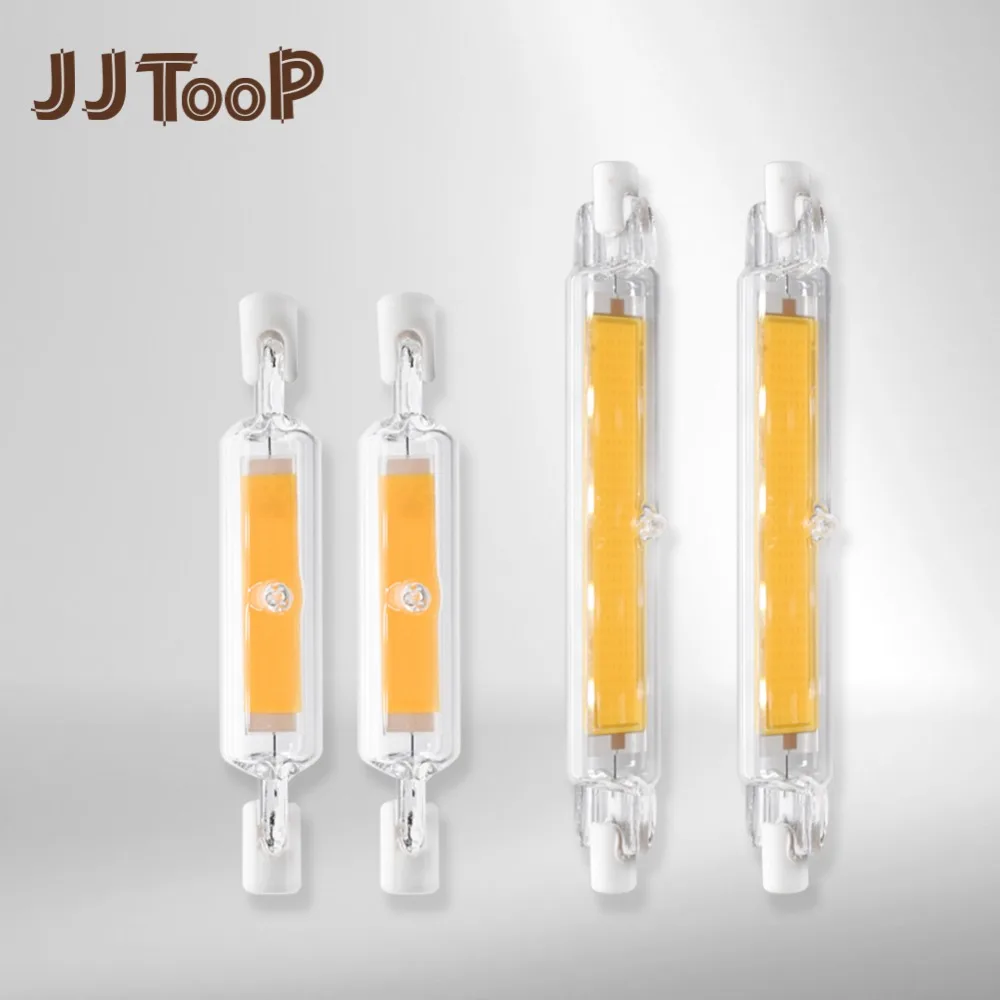 

R7S LED Bulb Glass Tube 78MM 8W 118MM 13W COB J78 J118 Replacement Halogen Lamp 80W Lamparda Spotlight AC 220V 230V 240V