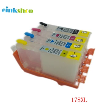 

einkshop 178XL Refillable Ink Cartridge Replacement for hp 178 XL 178XL Photosmart 5510 5520 5515 6510 7510 B109a B109n Printer