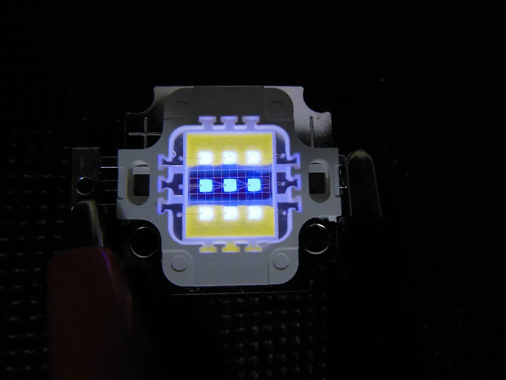 

100lm-110lm High Power Epistar 10W LED diodes Chip High Power 10W LED Lamp Light For Aquarium Fish Tank DIY