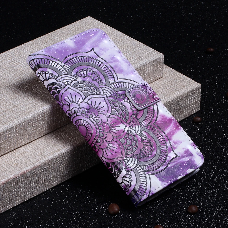 

Fashion Pattern Wallet Phone Cover For Samsung Galaxy S6 S7 Edge S8 Plus S9 S9+ A3 A5 A6 A9 Star Lite Case PU Leather Coque B146