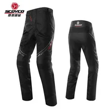 Летние новые SCOYCO штаны для езды на мотоцикле мото гоночные брюки весенние дышащие износостойкие из ткани Оксфорд P027-2
