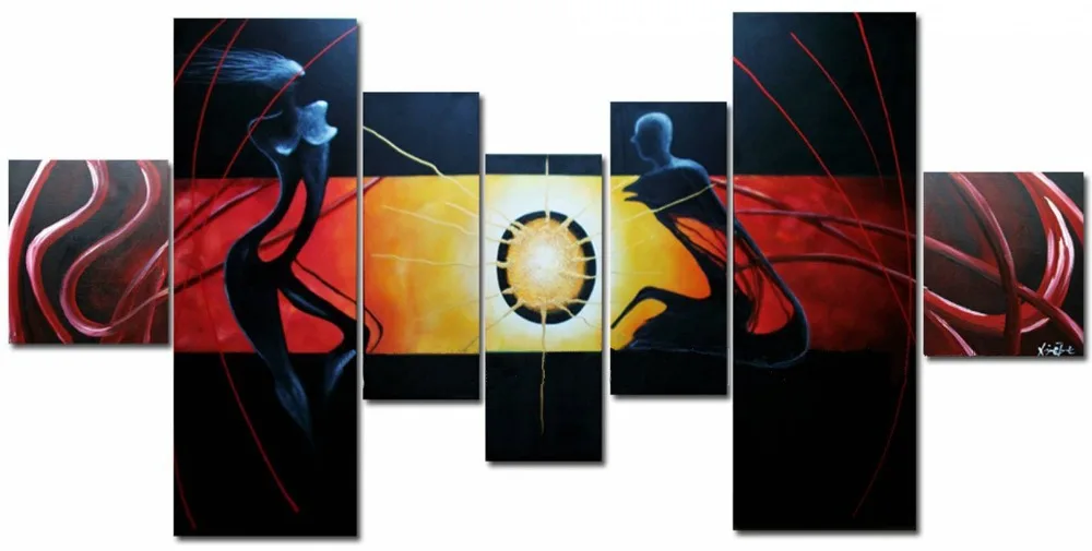 

handmade oil painting on canvas modern 100% Best Art White Figurative Oil Painting original FI-127