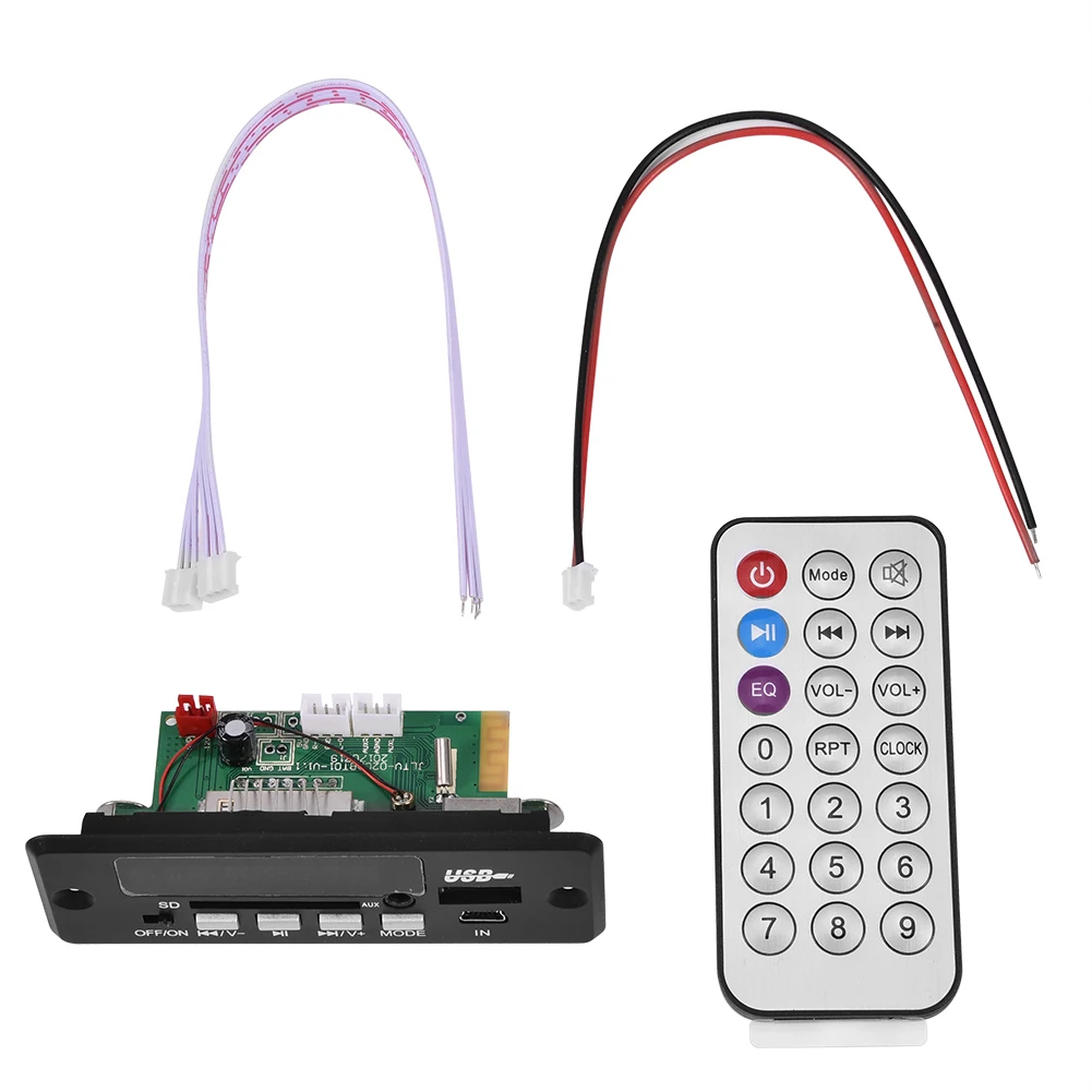 MP3 декодер плата аудио беспроводной BT модуль Декодер платы USB SD FM громкой связи с