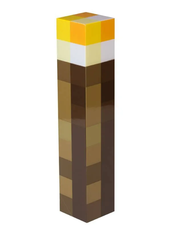 high quality Free Shipping Light Up Minecraft Torch LED Minecraft Light