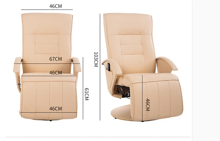 Beauty nail chair. Lazy swivel chair.Chaise Lounge