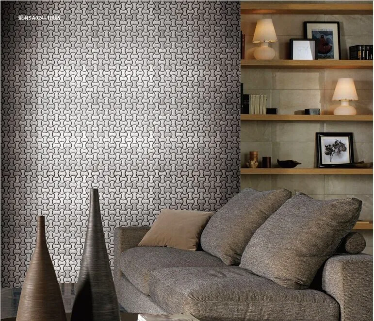 Metal Penny Round Modern Glossy White Silver Stainless Steel Metal Penny Round Modern Glossy White Silver Stainless Steel Mosaic Tiles Kitchen Backsplash Wall Design Sa173 In Wallpapers From Home