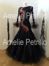 New Style ballroom Standard Dance font b Dress b font Waltz Competition font b Dress b