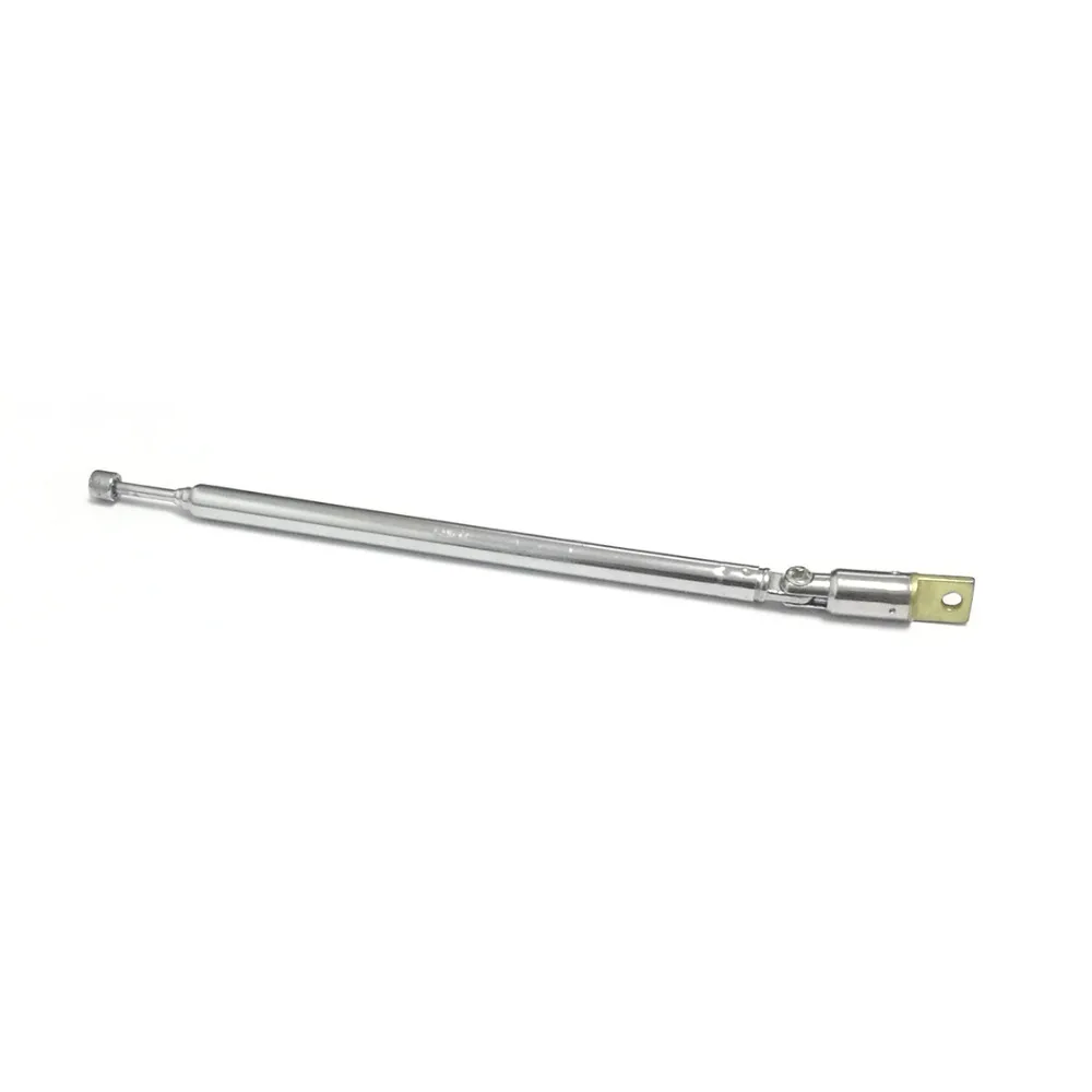 2pcs Replacement 381mm 5 Sections Telescopic Antenna Radio Fm Aerial  Universal Normal Type New Wholesale Price