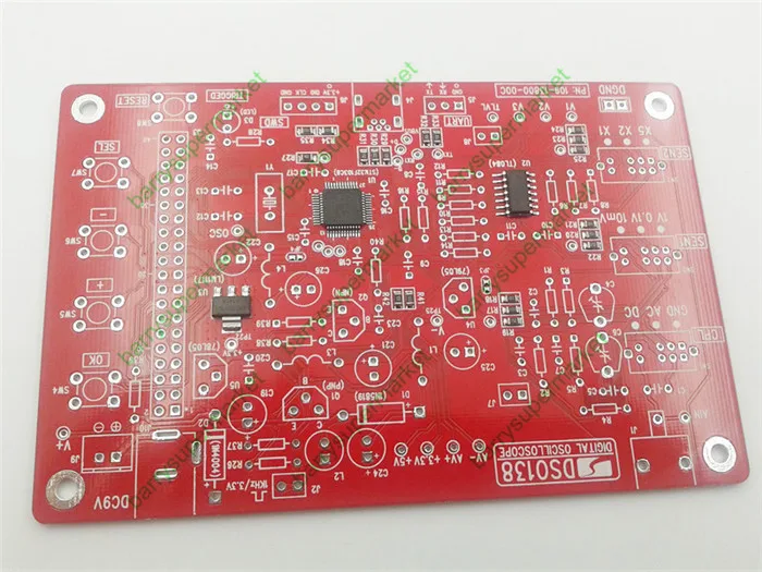 DSO138 цифровой осциллограф diy kit osciloscopio Ручной Портативный USB диагностический