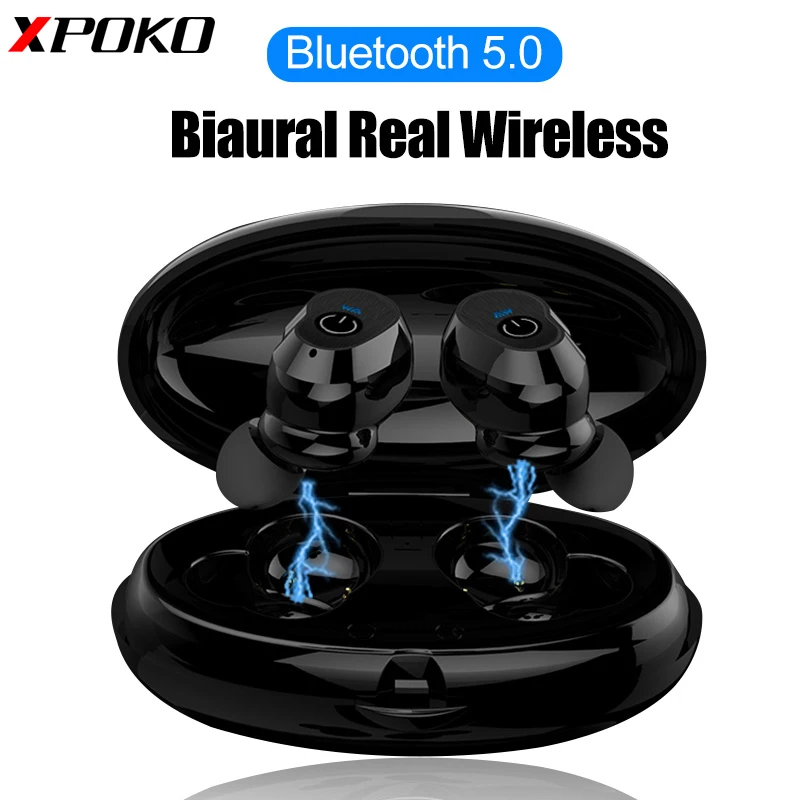 

Bluetooth 5.0 Earphones TWS Wireless Headphones Bluetooth Earphone Handsfree Headphone Sports Music Earbuds Headset For Phone
