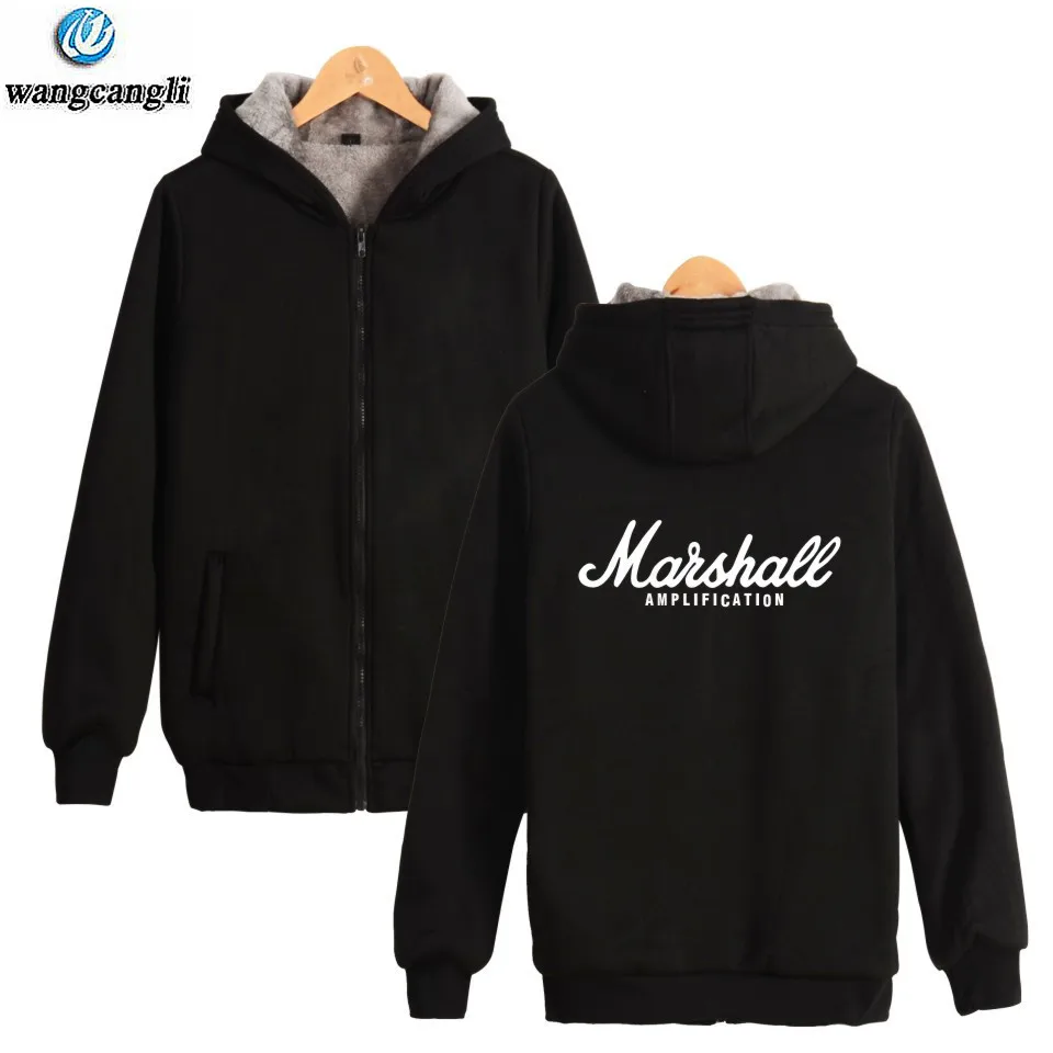 Marshall Winter Thicken Warm Sweatshirt Hoodies Men Women Fashion Style