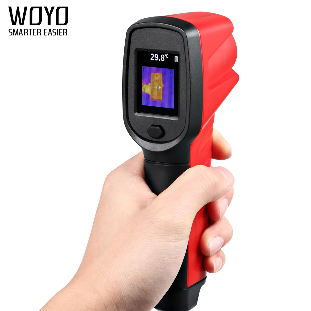 WOYO TIC007 Handheld Digital Detector Camera High Pixel Temperature Heat Thermal Imager Infrared Application Measurement Tool