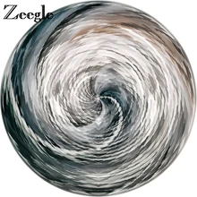 Zeegle круглый ковер для гостиной, Мультяшные детские игровые коврики, нескользящий ковер для детского стула, напольный коврик, детские ковры для спальни