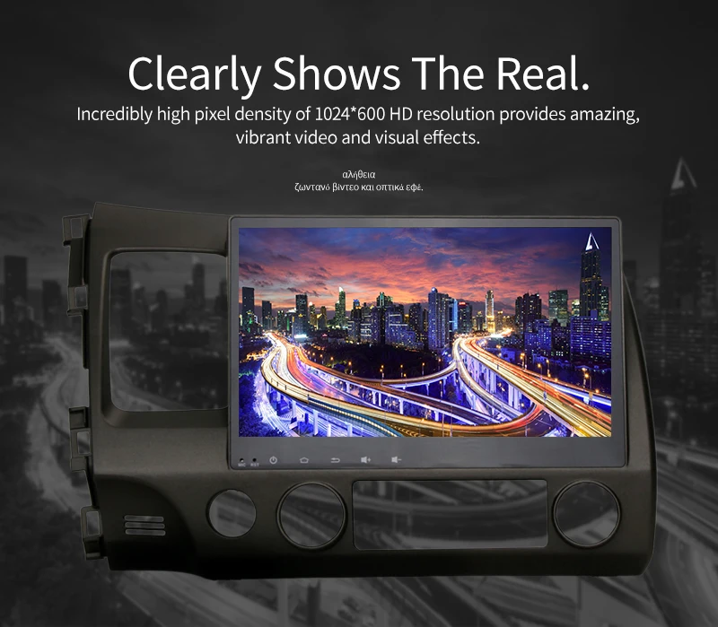 4 Car 2 din android GPS for Honda Civic 8 autoradio navigation head unit multimedia radio broswer 2Gb+32Gb Android 6.0 PX5 8-Core 