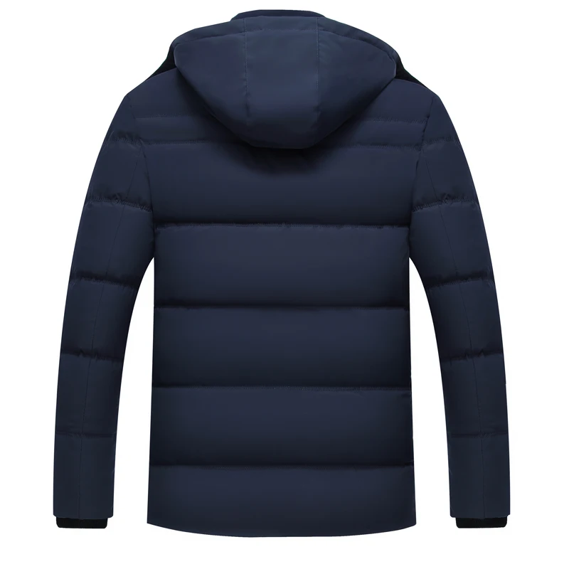 Мужская зимняя куртка, пуховики,, зимняя куртка, флис, уплотненная, с капюшоном, водонепроницаемая, верхняя одежда, теплые пальто, для отцов, повседневное пальто, 4XL