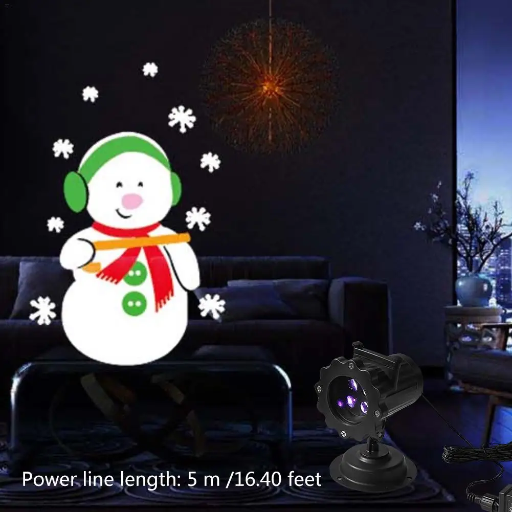 

Animation Pattern Film Lamp Led Lawn Laser Projection Lamp LED Christmas Decoration Lights Household Light For Disco, Clubs, KTV