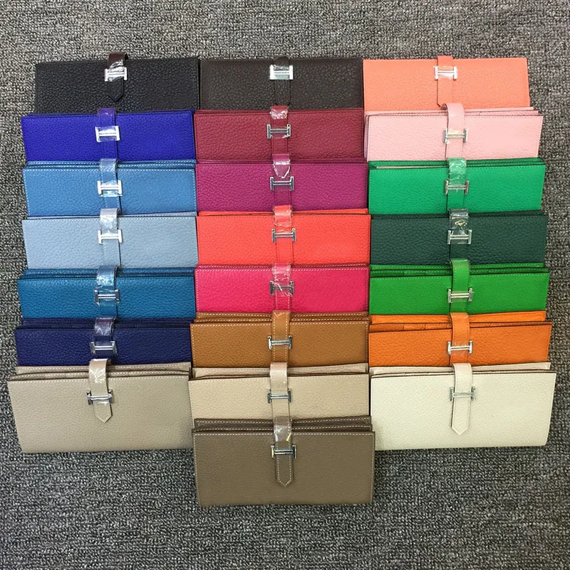 

100% Real leather wallet dollar price luxury purses women wallets designer high quality card holder famous brand clutch