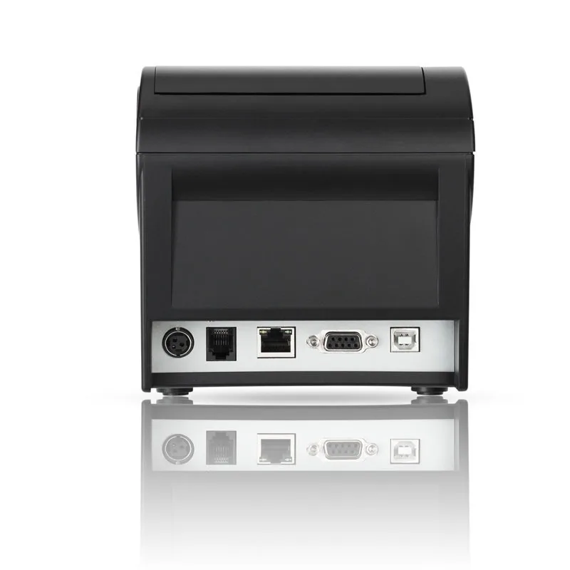 Новый высокоскоростной 220 мм/сек. POS 80 мм чековый термопринтер с интерфейсом USB и LAN