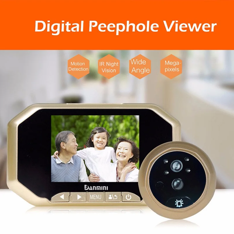Danmini 3.5 inch Home Video Full HD Digital Door Peephole