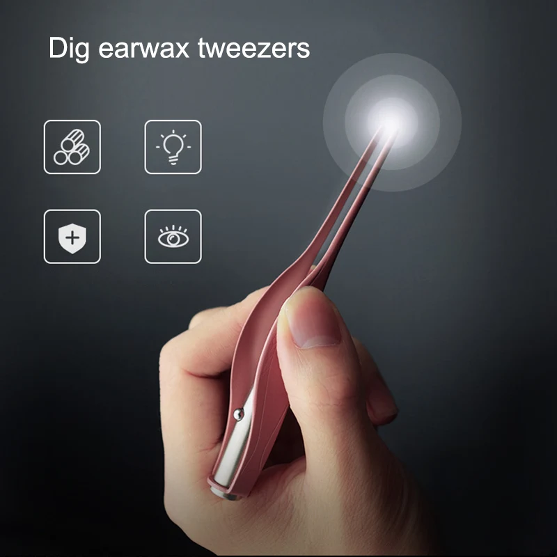 

1 Pcs Ear Picks Children Led Light Ear Cleaning Tool for Ear Hygiene Care WS99