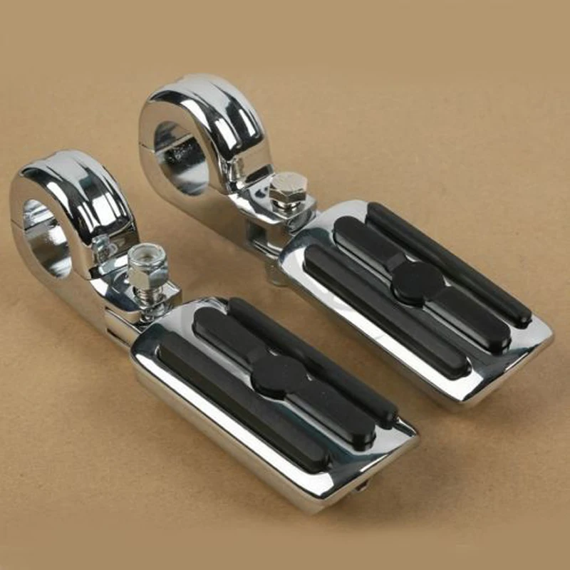 1 1 4 1 25 32mm Bars Highway Foot Peg Mount Footrest For Harley Touring Models