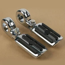1 1 4 1 25 32mm Bars Highway Foot Peg Mount Footrest For Harley Touring Models