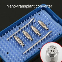 Nano-transfer конвертер из нержавеющей стали эмульгатор для трансплантации жира лица средства для липосакции иглы конвертер plug