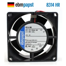 ebmpapst PAPST 8314HR 8032 24 V 6 W 8 CM высокоскоростной Вентилятор охлаждения частоты