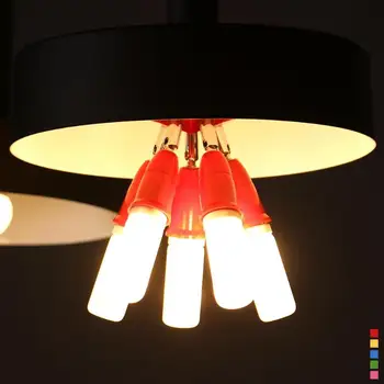 

5 in 1 E27 to E27 Adjustable Colorful Base Socket Splitter LED Lamp Holder