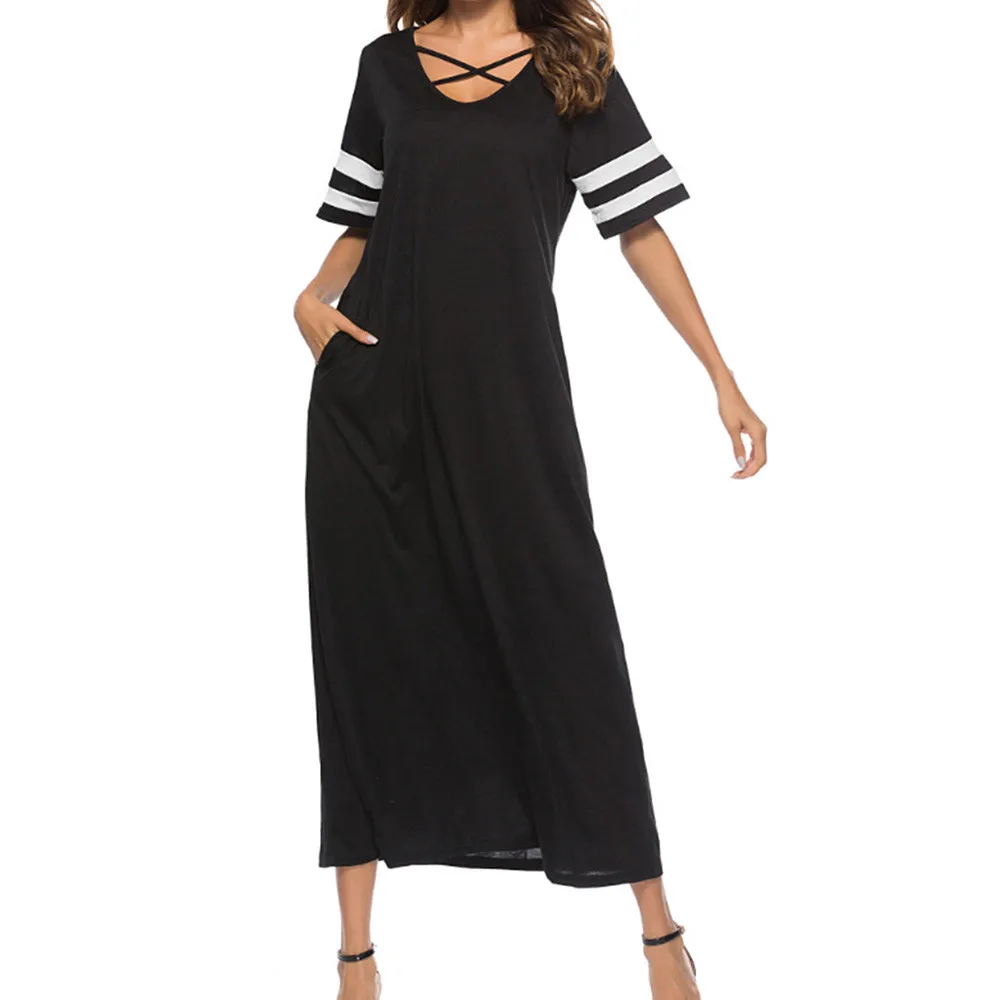 long casual summer dresses with short sleeves top long casual summer dresses with short sleeves top