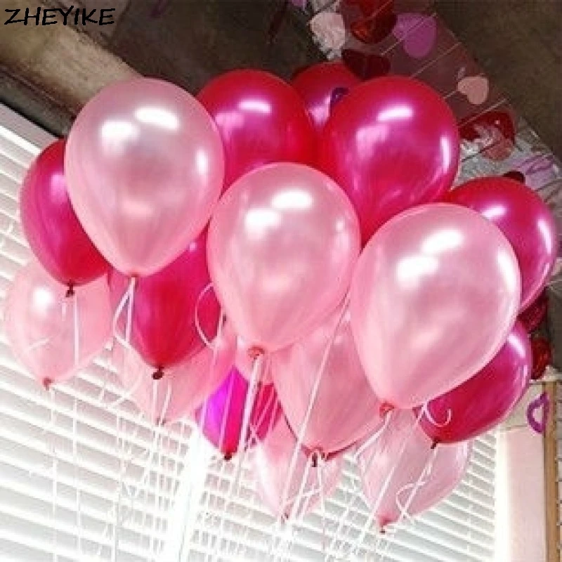 ZHEYIKE 30 шт. 10 маленький воздушный шар жемчуг латексные воздушные шары для свадьбы