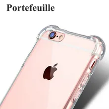 Wyczyść skrzynki pokrywa dla iPhone 12 Mini 11 Pro XS X XR 6 6s 7 Plus 5S SE 2020 8 przezroczysty ochronny odporny na wstrząsy miękki TPU silikon