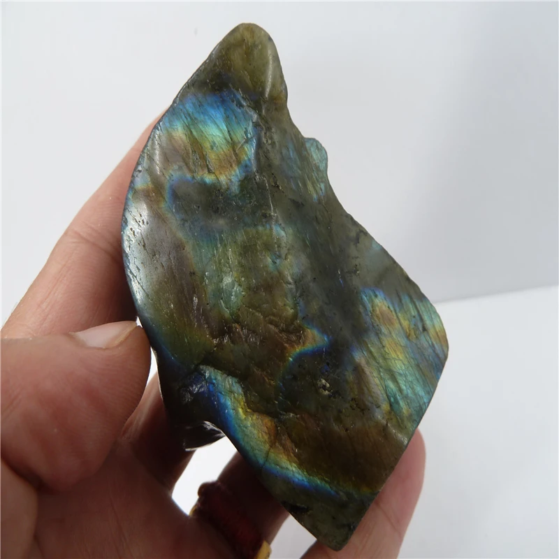 

NATURAL labradorite QUARTZ Crystal carved skull decorations for home T1035