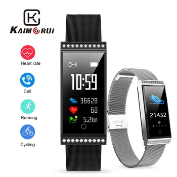 

Fitness Bracelet IP68 Waterproof Smart Wristband Heart Rate Sleep Tracker Smart Band Fitness Tracker Band for Android IOS
