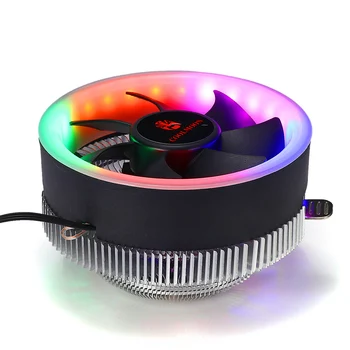 

CPU Cooler Cooling Fan Colorful Light Silent CPU Cooler for Intel 775/1150/1156 for AMD AM2+/AM3/AM3+