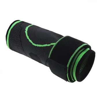 1Pcs Verstelbare Elastische Enkel Mouw Met Bandage Enkel Ondersteuning Protectors Guard Voor Basketbal Gym Fitness Enkel Brace Strap